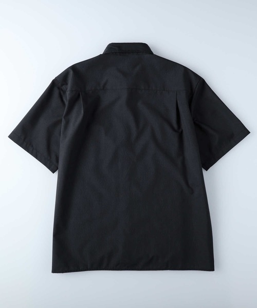 「PLUS ONE」 半袖シャツ X-LARGE ブラウン メンズ_画像2