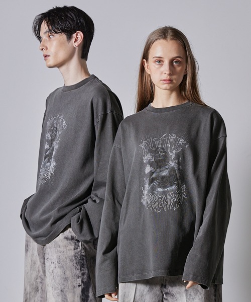 CLEL（クレイル） 長袖Tシャツ M グレー メンズ : ZOZOTOWN Yahoo!店