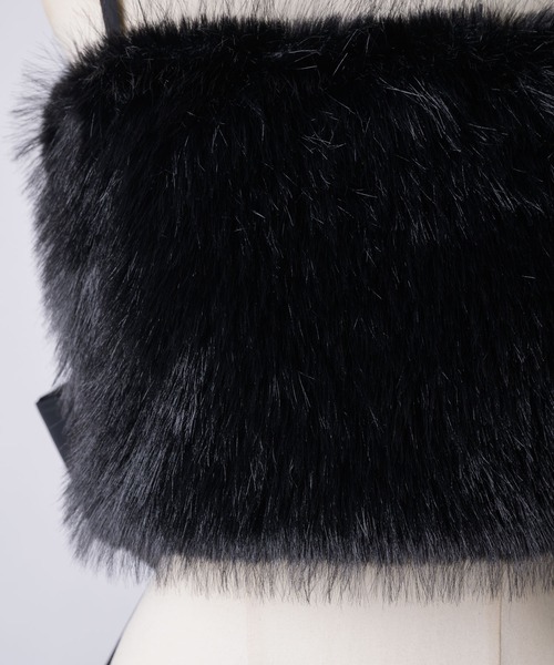 「VIOLETTA」 キャミソールブラウス FREE ブラック レディース_画像5