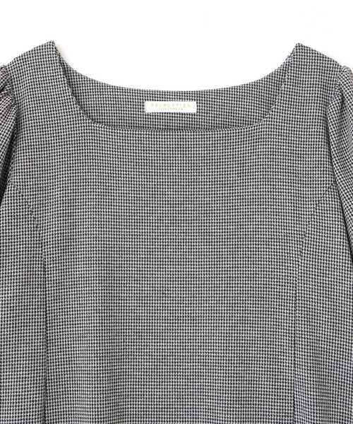 「PROPORTION BODY DRESSING」 半袖ワンピース SMALL ボルドー レディース_画像8