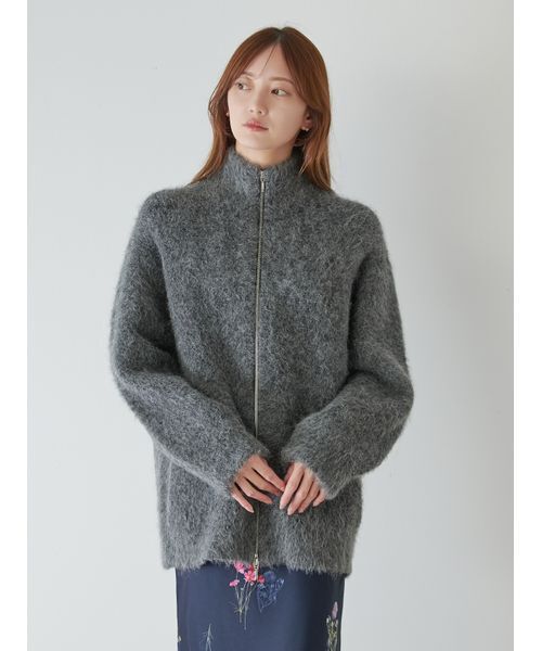「SNIDEL」 ブルゾン ONE SIZE ピンク レディースの画像