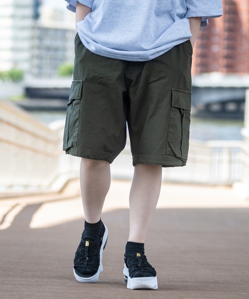 「JOHN'S CLOSET」 カーゴパンツ LARGE ブラック メンズ_画像7
