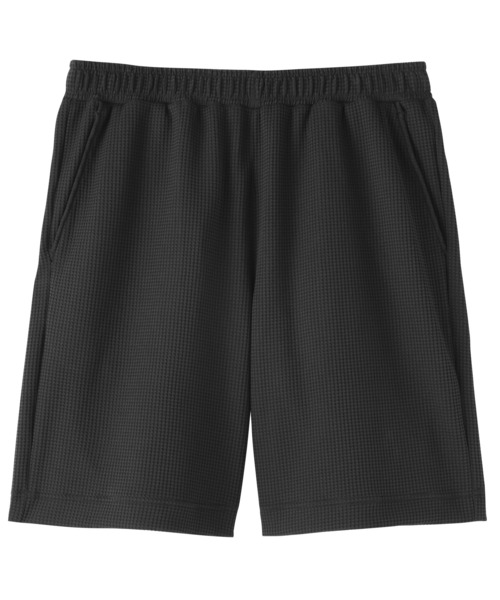無印良品（MUJI） パンツ 紳士 UVカット乾きやすいワッフルショート
