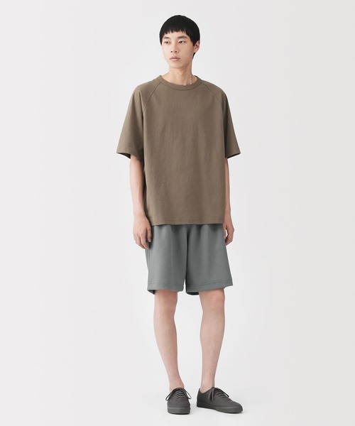 無印良品（MUJI） パンツ 紳士 UVカット乾きやすいワッフルショート