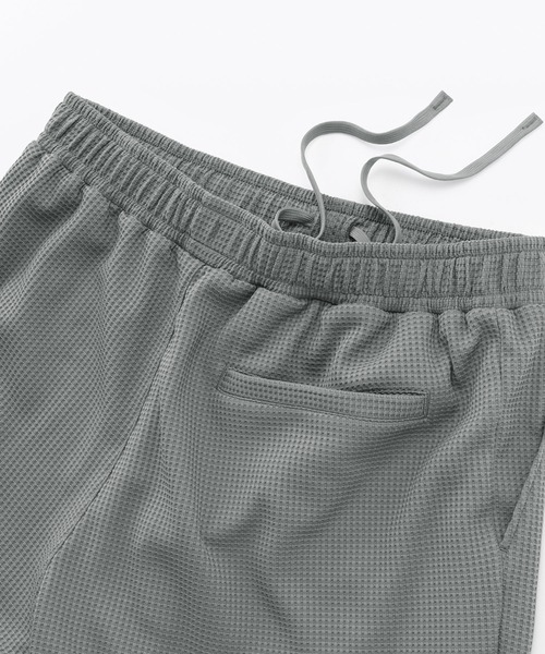 無印良品（MUJI） パンツ 紳士 UVカット乾きやすいワッフルショート