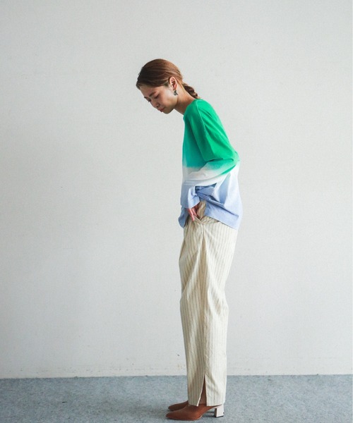 「FIL DE FER」 パンツ SMALL キナリ レディース_画像7