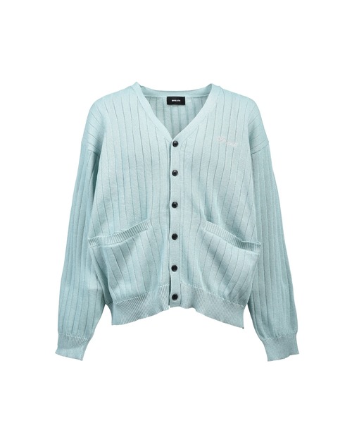 カーディガン SCRIPT LOGO KNIT CARDIGAN メンズ レディース