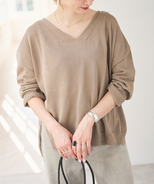 Spick＆Span（スピック アンド スパン） ニット セーター ペーパー