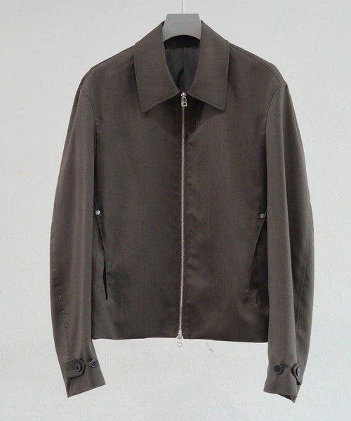 ブルゾン アウター 「NVRFRGT」SHORT ZIP UP JACKET メンズの画像