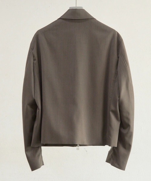 ブルゾン アウター 「NVRFRGT」SHORT ZIP UP JACKET メンズの画像