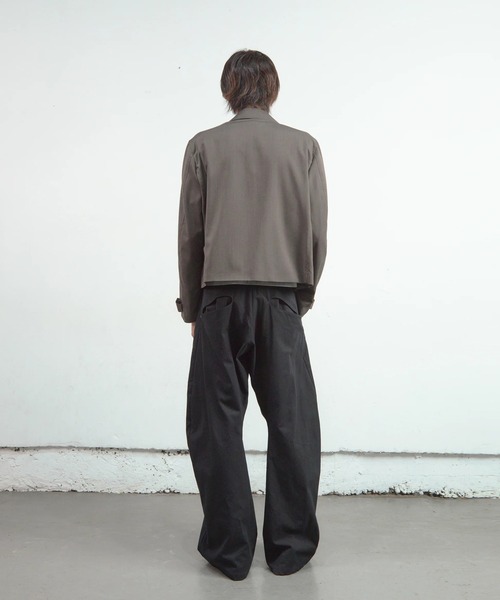 ブルゾン アウター 「NVRFRGT」SHORT ZIP UP JACKET メンズの画像