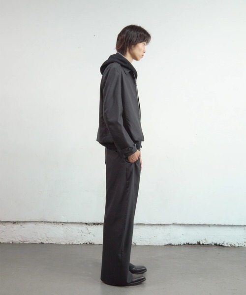 ブルゾン アウター 「NVRFRGT」SHORT ZIP UP JACKET メンズの画像