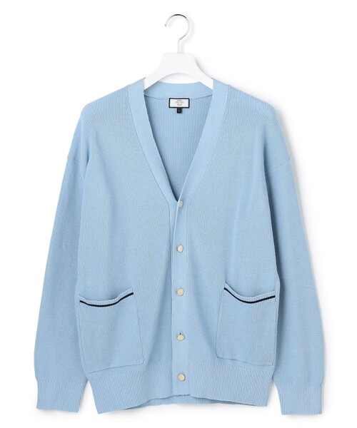 カーディガン 「UNISEX」ベーシック Vネック カーディガン メンズ_3