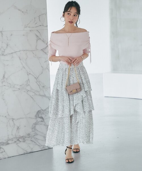 La boutique Bonbon（ラブティックボンボン） ロング スカート 「女子