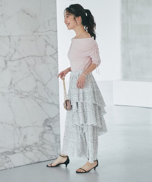 La boutique Bonbon（ラブティックボンボン） ロング スカート 「女子
