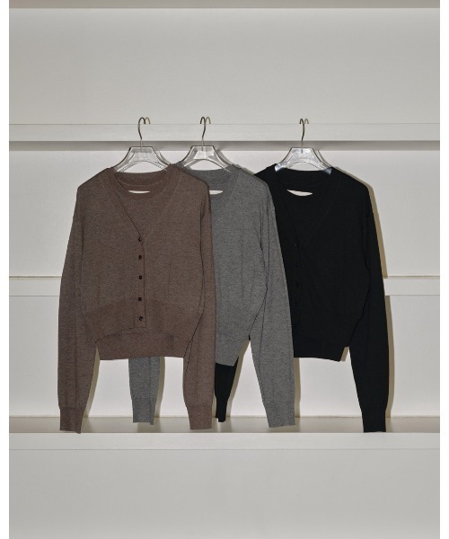 TODAYFUL 「TODAYFUL」 ニットアンサンブル FREE グレー レディース