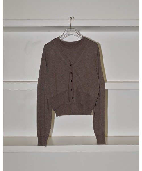 TODAYFUL アンサンブルニット TODAYFUL 「TODAYFUL」 ニットアンサンブル FREE グレー レディース