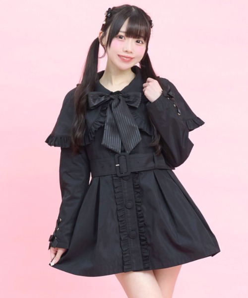 Secret Honey（シークレットハニー） コート アウター ケープ付 