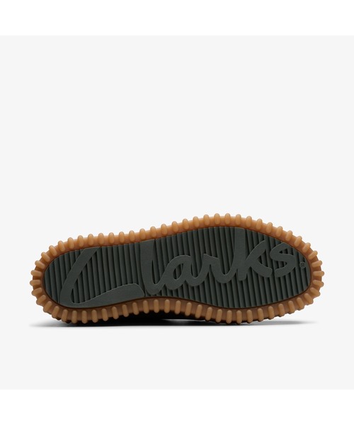 「Clarks」 シューズ - ダークグリーン レディース_画像6