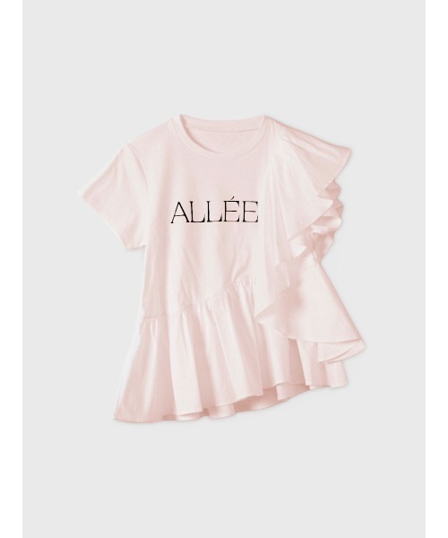 EIMY ISTOIRE（エイミーイストワール） tシャツ ALLEE FRILL TRIM TOPS