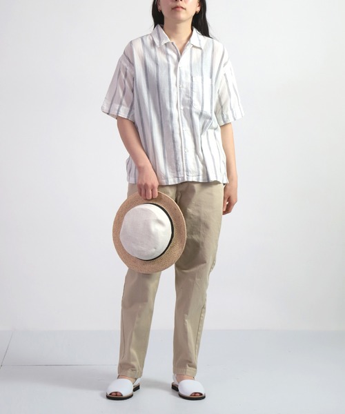 「D.M.G.」 チノパンツ M ベージュ レディース_画像3