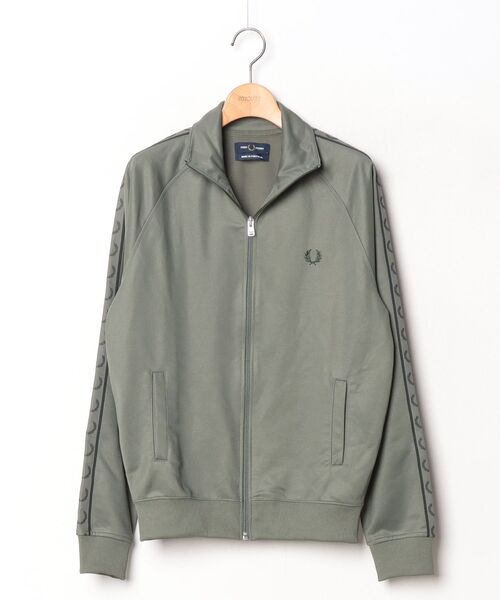 FRED PERRY（フレッドペリー） ジャージブルゾン S モスグリーン 