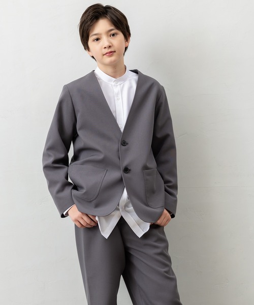 BTZ TOKYO 「KIDS」パンツスーツ - グレー キッズ : ZOZOTOWN Yahoo!店