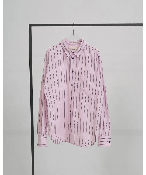 ブラウス シャツ TODAYFUL Stripe Pocket Shirts レディースの画像