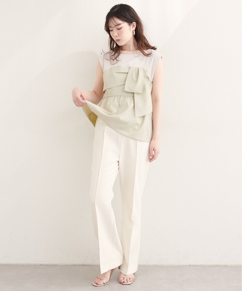 natural couture tシャツ ビスチェドッキングトップス レディース