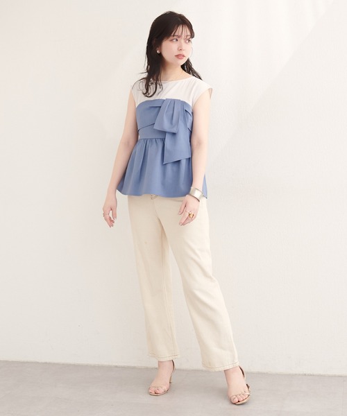 natural couture tシャツ ビスチェドッキングトップス レディース