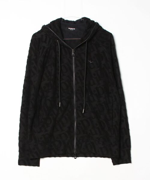 最終値下げ 美品 1PIU1UGUALE3 RELAX ジップ パーカ 黒 L 1PIU1UGUALE3 RELAX ジップアップパーカー L ブラック メンズ