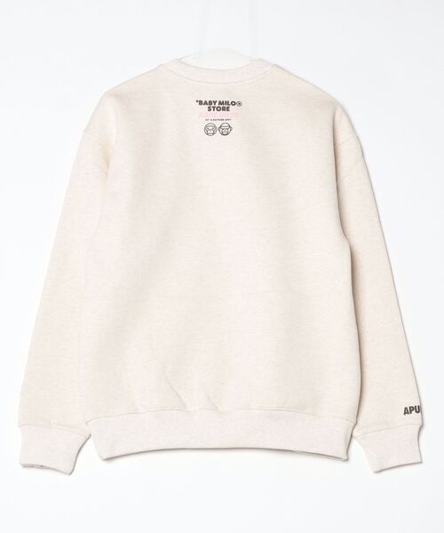 「AAPE BY A BATHING APE」 スウェットカットソー X-LARGE ベージュ系その他5 メンズ_画像3
