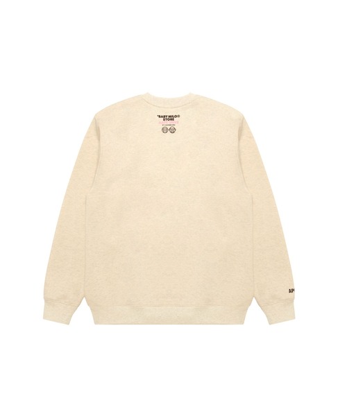 「AAPE BY A BATHING APE」 スウェットカットソー X-LARGE ベージュ系その他5 メンズ_画像5