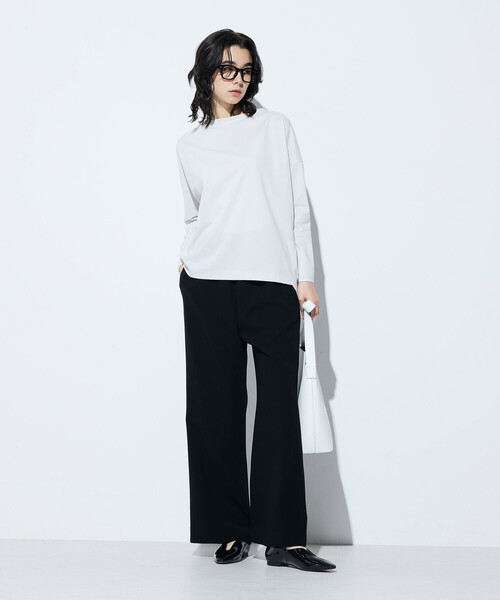 tシャツ 「 +サイズ 」 80ポンチ ゆったりプルオーバー レディースの画像