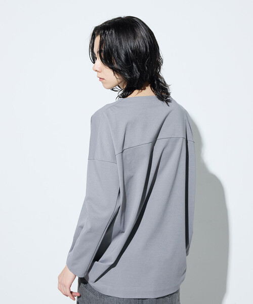 tシャツ 「 +サイズ 」 80ポンチ ゆったりプルオーバー レディースの画像