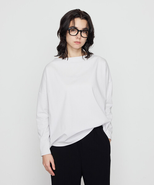 tシャツ 「 +サイズ 」 80ポンチ ゆったりプルオーバー レディースの画像