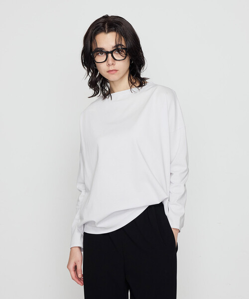 tシャツ 「 +サイズ 」 80ポンチ ゆったりプルオーバー レディースの画像