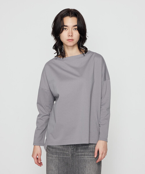 tシャツ 「 +サイズ 」 80ポンチ ゆったりプルオーバー レディースの画像