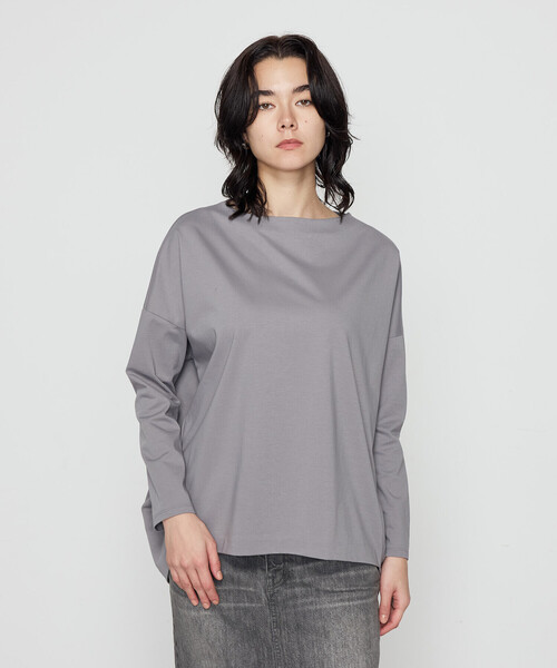 tシャツ 「 +サイズ 」 80ポンチ ゆったりプルオーバー レディースの画像