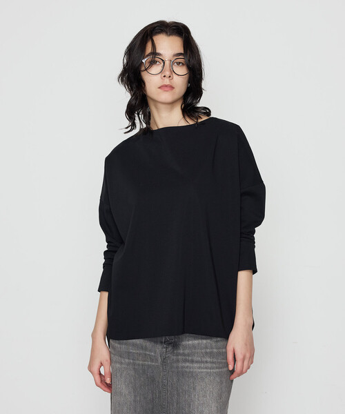 tシャツ 「 +サイズ 」 80ポンチ ゆったりプルオーバー レディースの画像