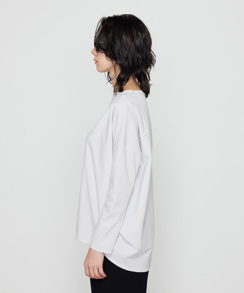 tシャツ 「 +サイズ 」 80ポンチ ゆったりプルオーバー レディースの画像