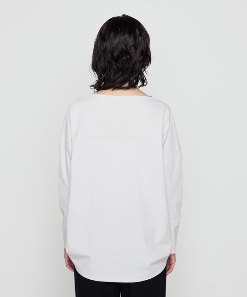 tシャツ 「 +サイズ 」 80ポンチ ゆったりプルオーバー レディースの画像