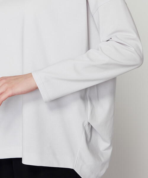 tシャツ 「 +サイズ 」 80ポンチ ゆったりプルオーバー レディースの画像