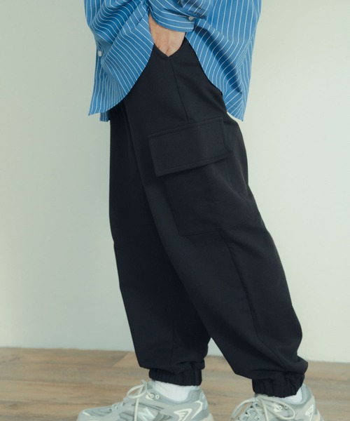 「ITEMS URBANRESEARCH」 カーゴパンツ LARGE カーキ メンズ_画像2