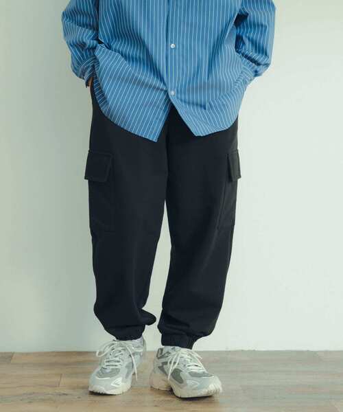 「ITEMS URBANRESEARCH」 カーゴパンツ LARGE カーキ メンズ_画像3