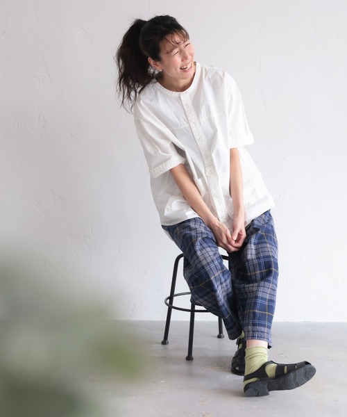 「soulberry」 イージーパンツ L ブルー レディース_画像5