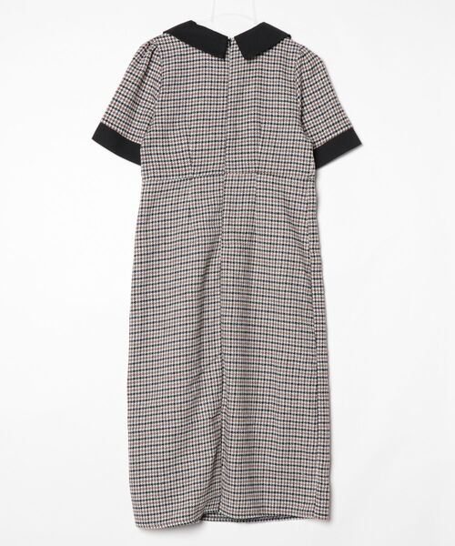 「DAY CLOSET」 半袖ワンピース M ブラウン レディース_画像2