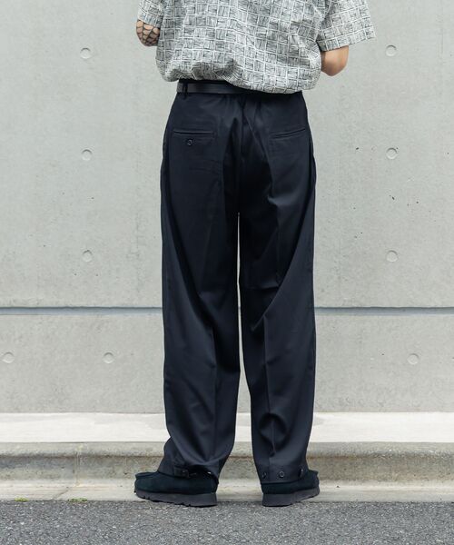 「FFEIN」 スラックス SMALL ブラック メンズ_画像5