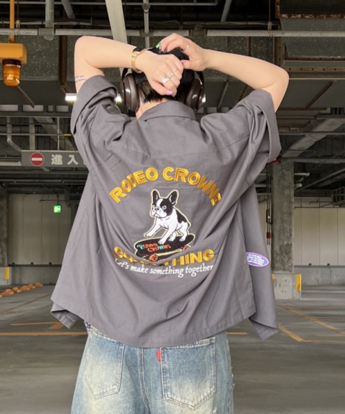 RODEO CROWNS WIDE BOWL（ロデオクラウンズワイドボウル） シャツ 半袖