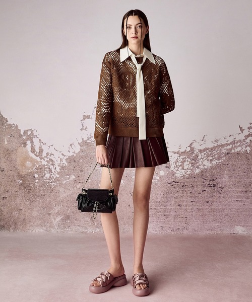 「CHARLES & KEITH」 2WAYバッグ S ブラック レディース_画像6